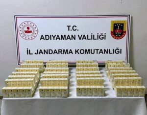 Adıyaman’da 530 Paket Kaçak Sigara Ele Geçirildi