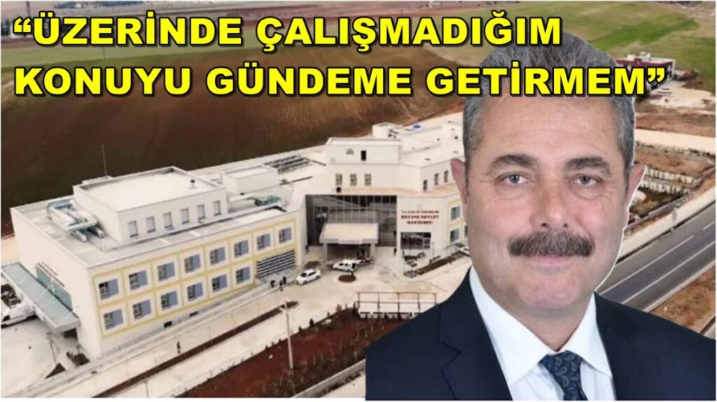 Bozova Eski Başkanı Hastane Krizine Açıklık Getirdi