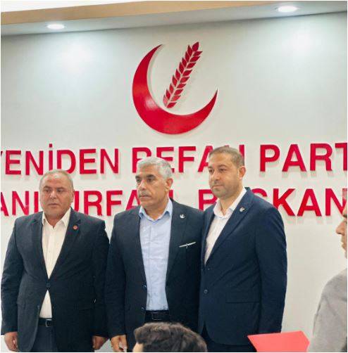 Mehmet Özal Yeniden Refah Partisi Akçakale İlçe Başkanı Oldu