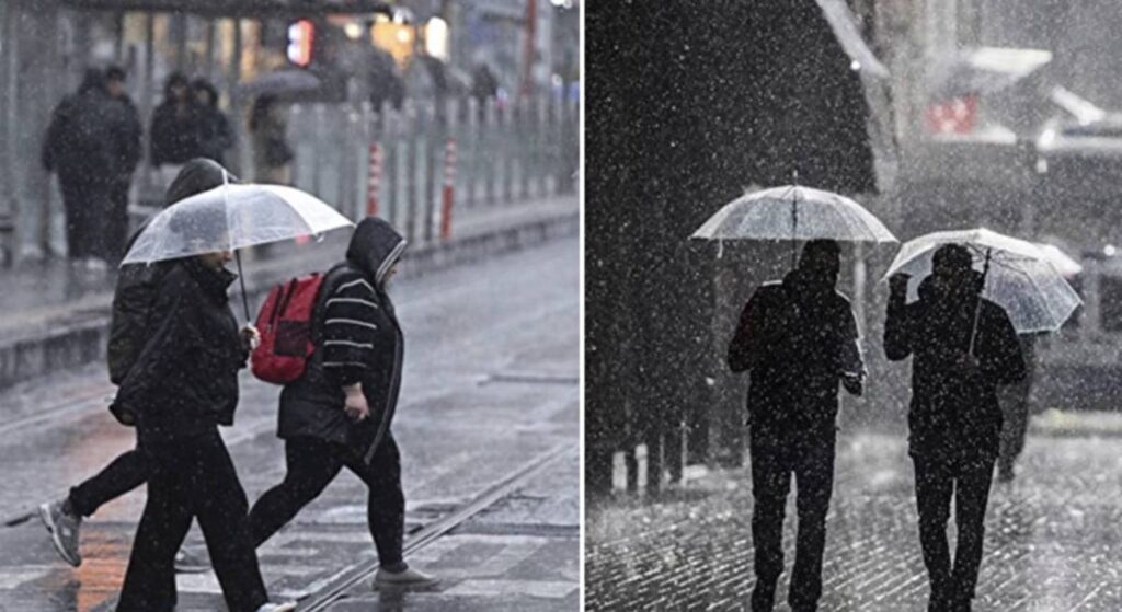 Meteorolojiden 9 İle Sarı Kodlu Sağanak Uyarısı