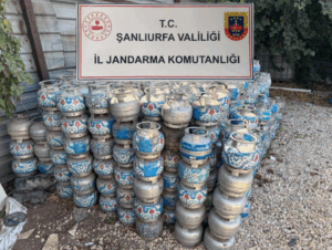 Şanlıurfa’da 5 Binden Fazla Kaçak Tüp Ele Geçirildi