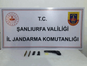 Şanlıurfa’da Ruhsatsız Silah Operasyonu: 1 Gözaltı