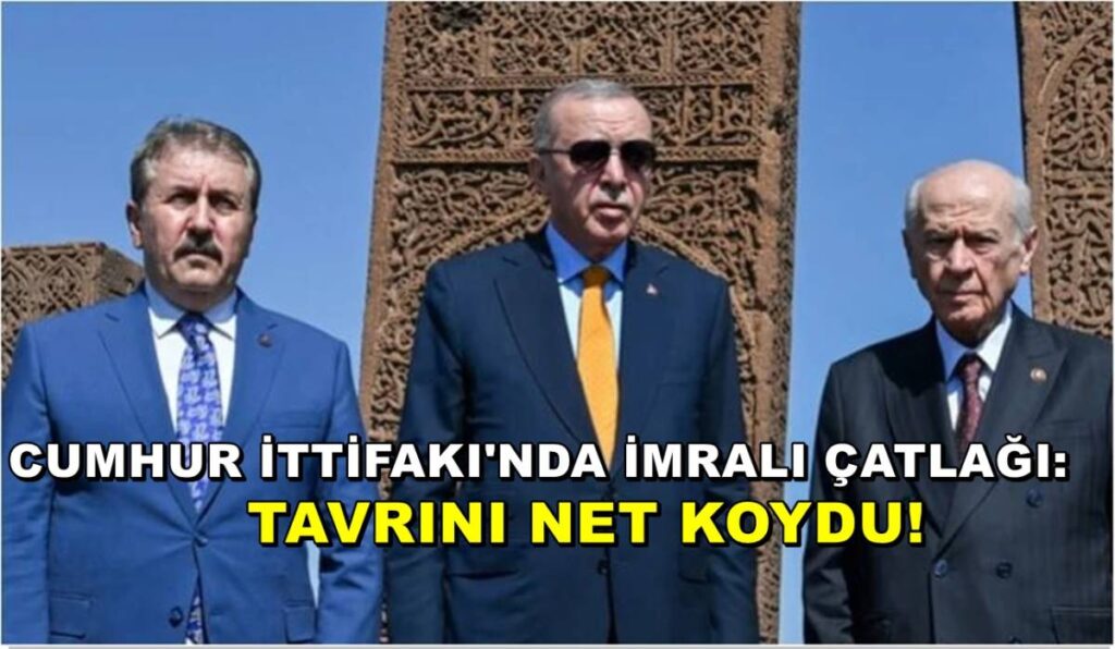 Cumhur İttifakı'nda İmralı Çatlağı: Tavrını Net Koydu!