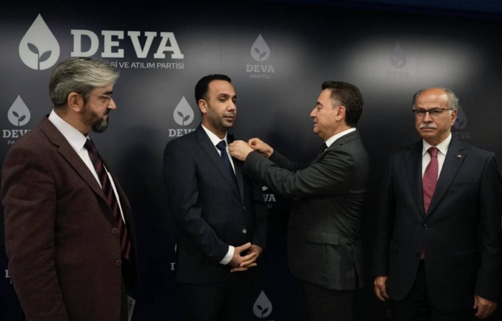 DEVA Partisi Urfa İl Başkanlığına Yeni Atama