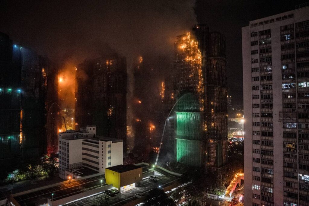 Hong Kong’u Sarsan Korkunç Yangın: 55 Kişi Hayatını Kaybetti