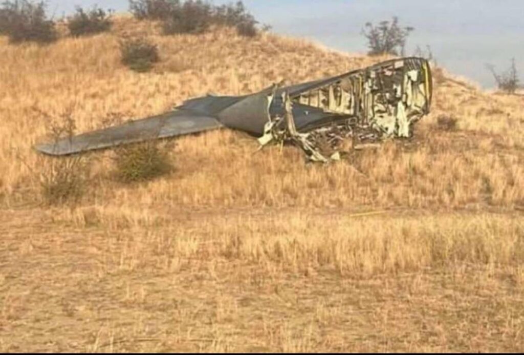 İşte Düşen Uçağın Yeni Görüntüleri..