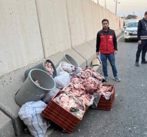 Kaçak Et Taşırken Suçüstü Yakalandılar!