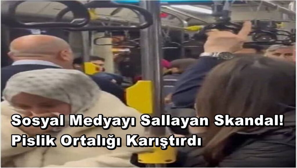 Otobüste Şok! Kimliği Belirsiz Kişi Tuvaletini Yaptı