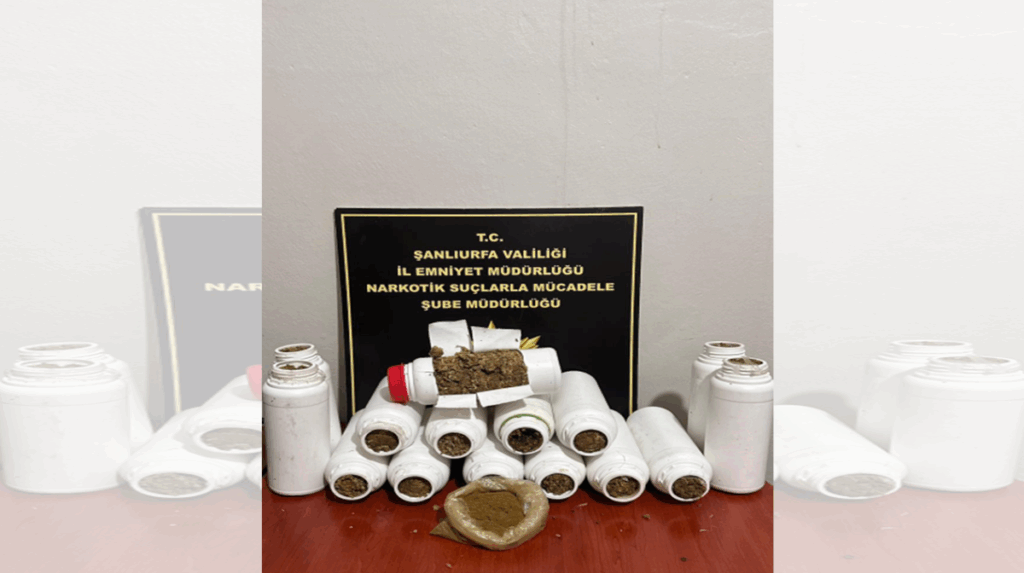 Şanlıurfa’da 7 Kilo Uyuşturucu Ele Geçirildi