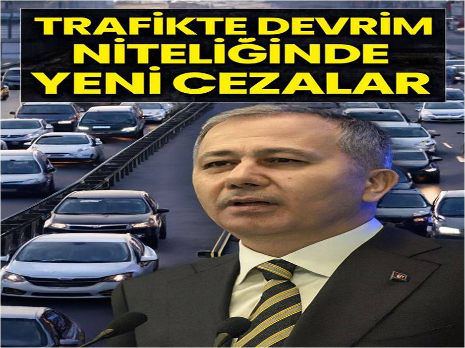Trafikte Devrim Niteliğinde Yeni Cezalar