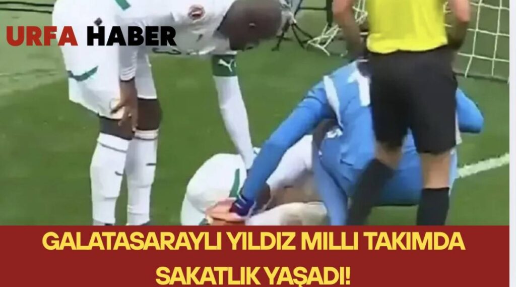 Galatasaraylı Yıldız Milli Takımda Sakatlık Yaşadı!