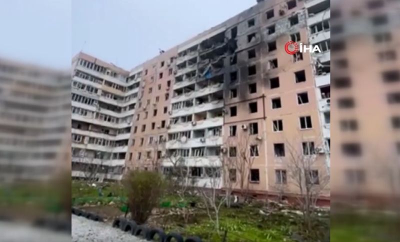 Rusya’dan Ukrayna’daki Yerleşim Bölgesine Saldırı: 26 Yaralı