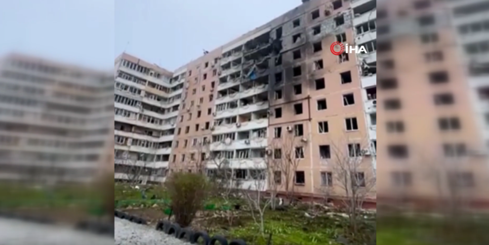 Rusya’dan Ukrayna’daki Yerleşim Bölgesine Saldırı: 26 Yaralı