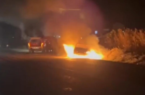 Şanlıurfa’da İlginç Olay: Otomobilini Yaktı