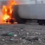 Şanlıurfa’da Korku Dolu Tır Yangını