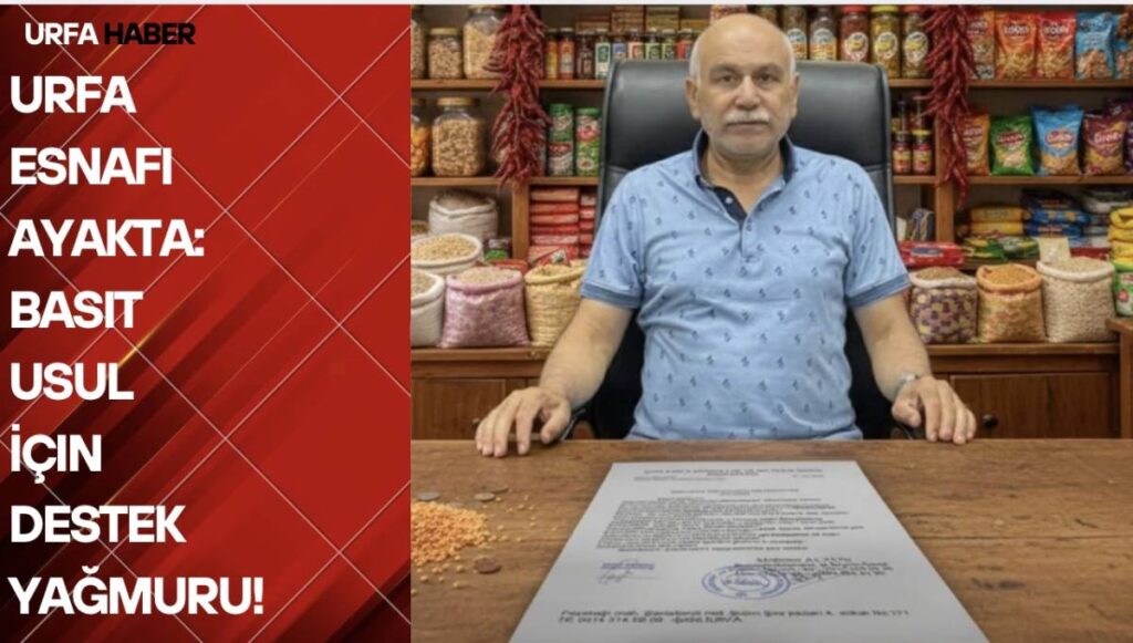 Urfa Esnafı Ayakta: Basit Usul İçin Destek Yağmuru!