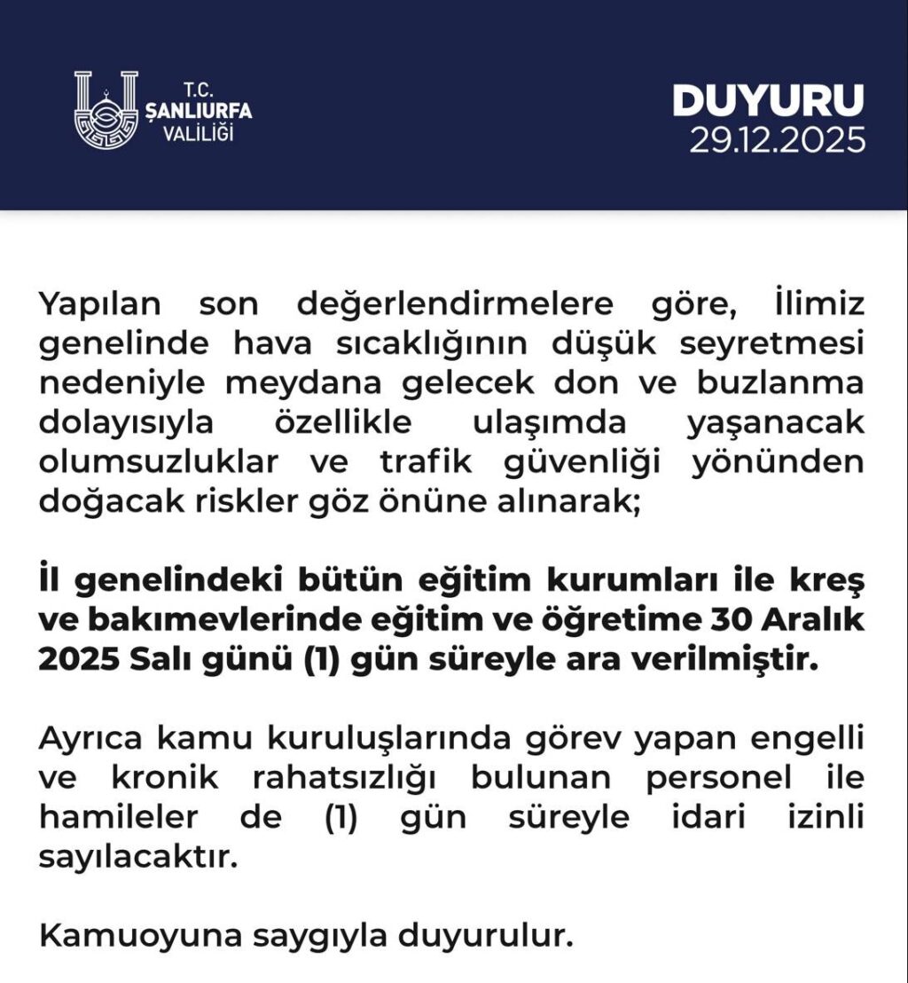 Vali Hasan Şıldak’tan Eğitimle İlgili Kritik Açıklama