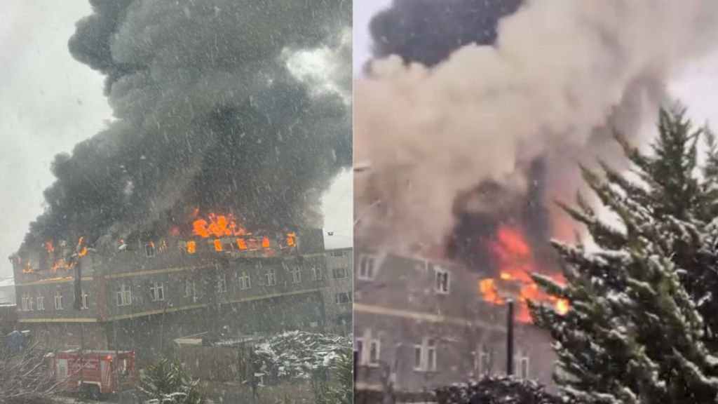 İstanbul Tuzla'da Çakmak Üretim Fabrikasında Yangın