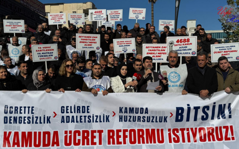 Memur-Sen’den Şanlıurfa’da: Gelirde Adaletsizlik Bitsin Çağrısı
