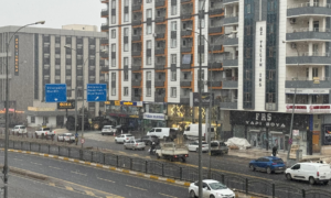Şanlıurfa'da kar yağışı ekili olmaya başladı