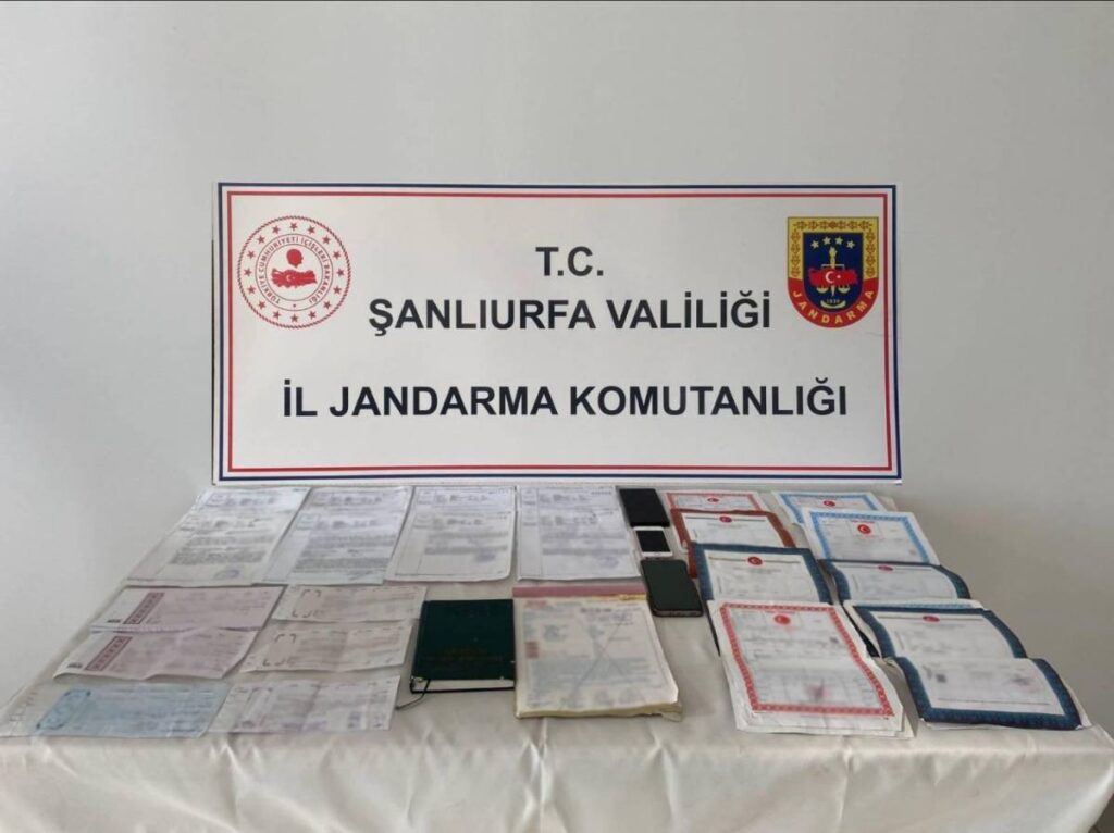 Şanlıurfa'da Tefecilik Operasyonu: 3 Gözaltı, 47 Boş Senet