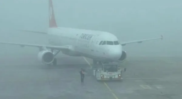 THY Olumsuz Hava Şartları Nedeniyle 54 Seferi İptal Etti