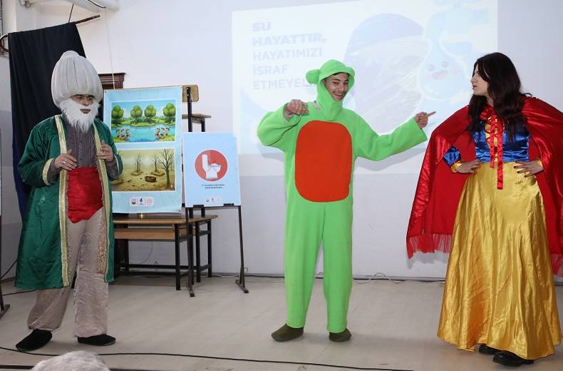 Büyükşehir'den su tasarrufu kahramanları projesi!