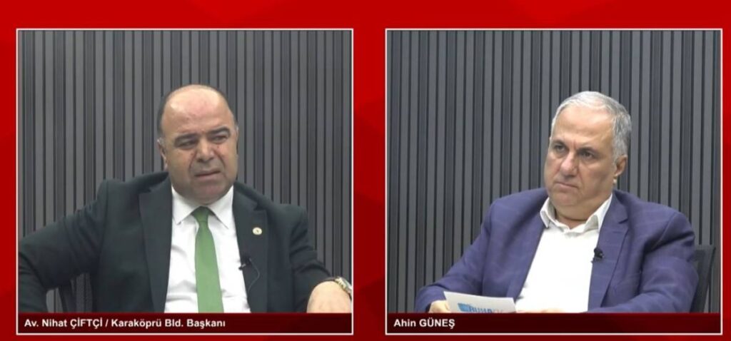 Karaköprü Belediye Başkanı Çiftçi, Kırmızı Platform'da soruları yanıtladı!