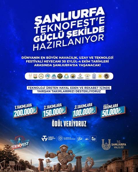 Urfa TEKNOFEST’e güçlü hazırlanıyor!