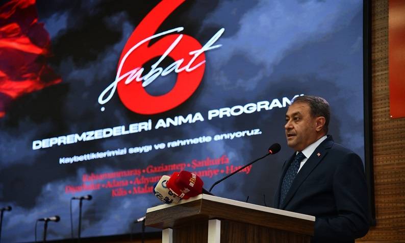 Urfa'da 6 Şubat depremlerinde hayatını kaybedenler anıldı!