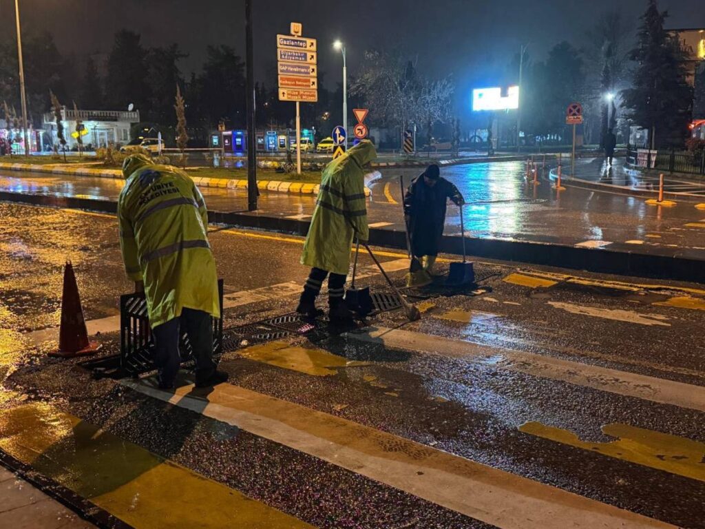 Eyyübiye'de Tüm Ekipler Sahada!