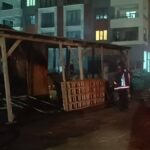 Malatya’da konteyner yangını!