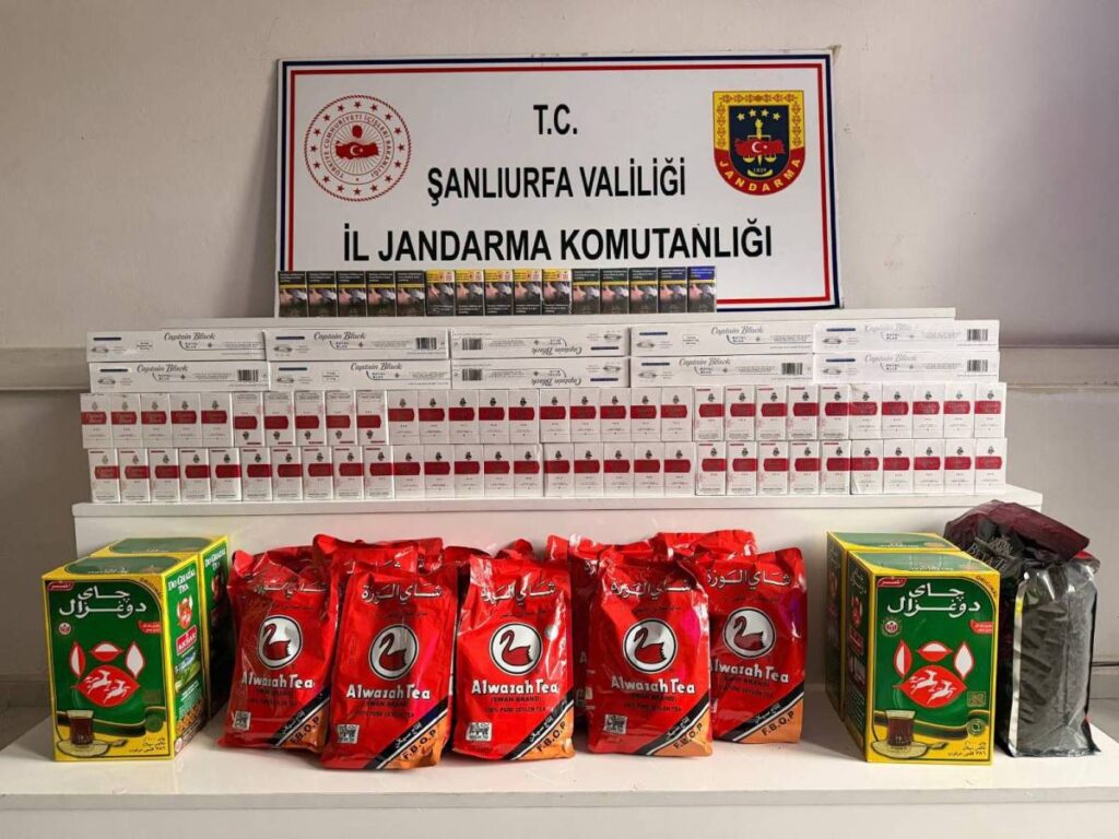 Şanlıurfa'da kaçakçılık operasyonu!