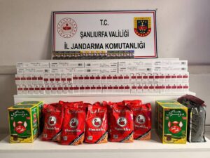 Şanlıurfa'da kaçakçılık operasyonu!