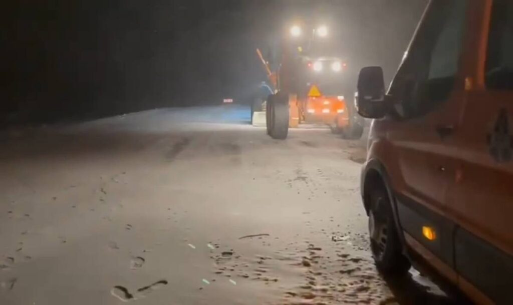 Şanlıurfa’da kar yağışı yeniden başladı!