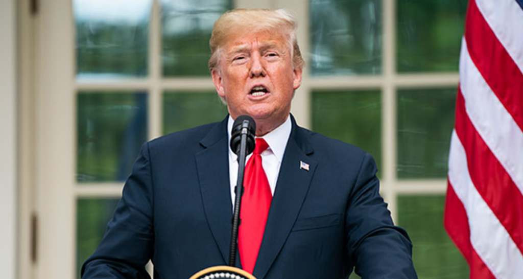 Trump: İşi bitirene kadar ayrılmayacağız!