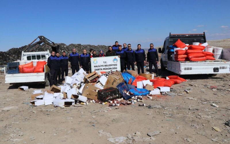 Urfa'da 5 ton bozuk gıda ele geçirildi!