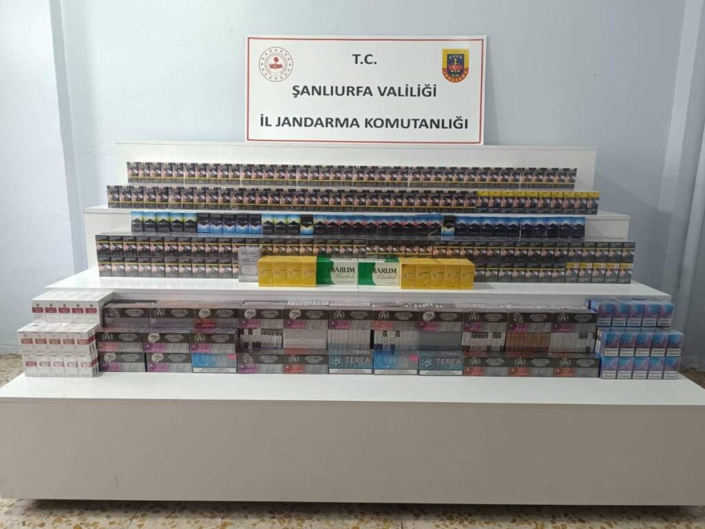 Urfa'da binlerce paket ele geçirildi! Çok sayıda şahıs yakalandı!