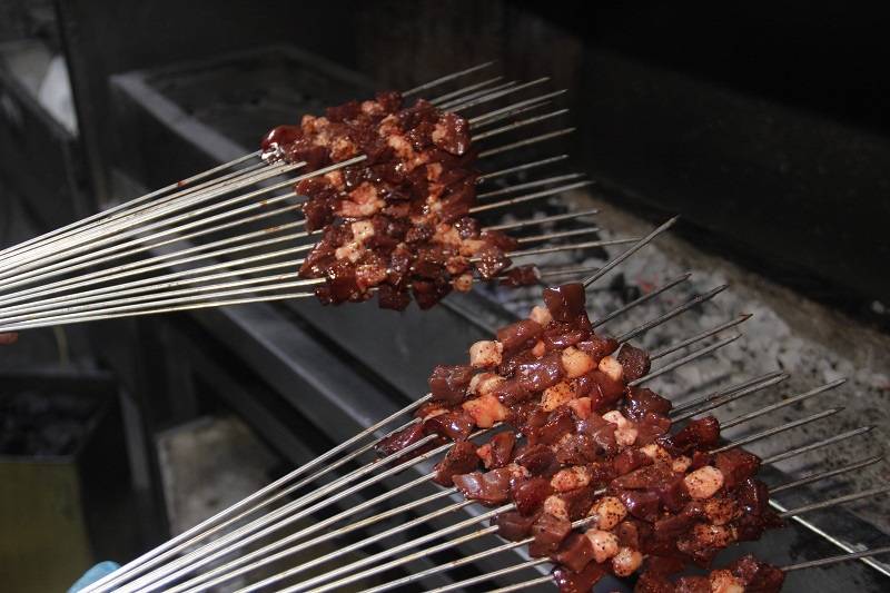 Urfa'da sahur vakti ciğer keyfi!