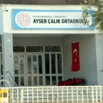 Ayser Çalık Ortaokulu’nda sessiz 23 Nisan!