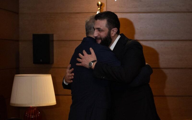 Bakan Fidan, Suriye Cumhurbaşkanı Şara ile bir araya geldi!