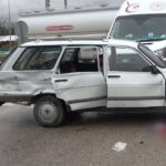 Cenaze dönüşü feci kaza: O anlar kamerada!