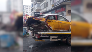 Şanlıurfa Bulvarı'nda korkutan kaza!