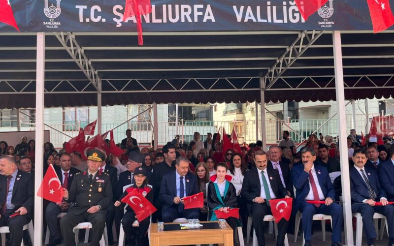 Şanlıurfa’da 23 Nisan kutlamalarında renkli görüntüler!