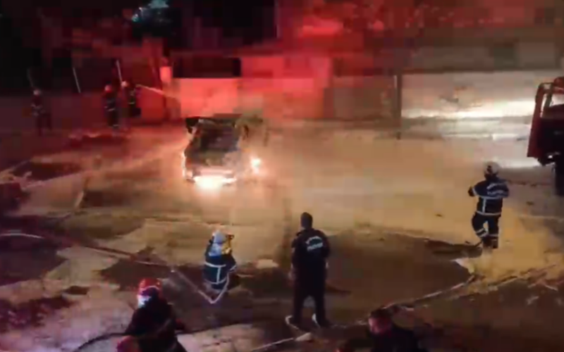 Şanlıurfa’da elektrikli araçta korkutan yangın!