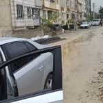 Şanlıurfa’da önlemsiz çalışma: Araç çukura saplandı!