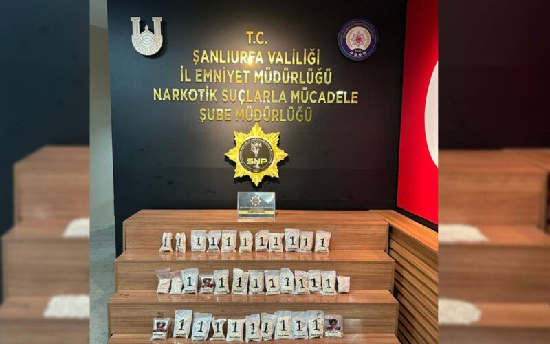 Şanlıurfa’da operasyon! 34 bin adet ele geçirildi!