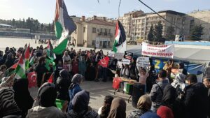 Şanlıurfalı kadınlardan İsrail'in idam yasasına tepki!