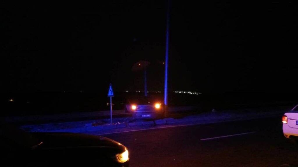 Urfa’da aydınlatma eksikliği kazaya yol açtı!