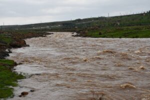 Urfa'da sağanak sonrası, mahsur kalan çoban kurtarıldı!